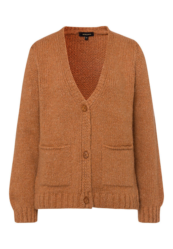 4027819709135 - Cardigan sunburned brown