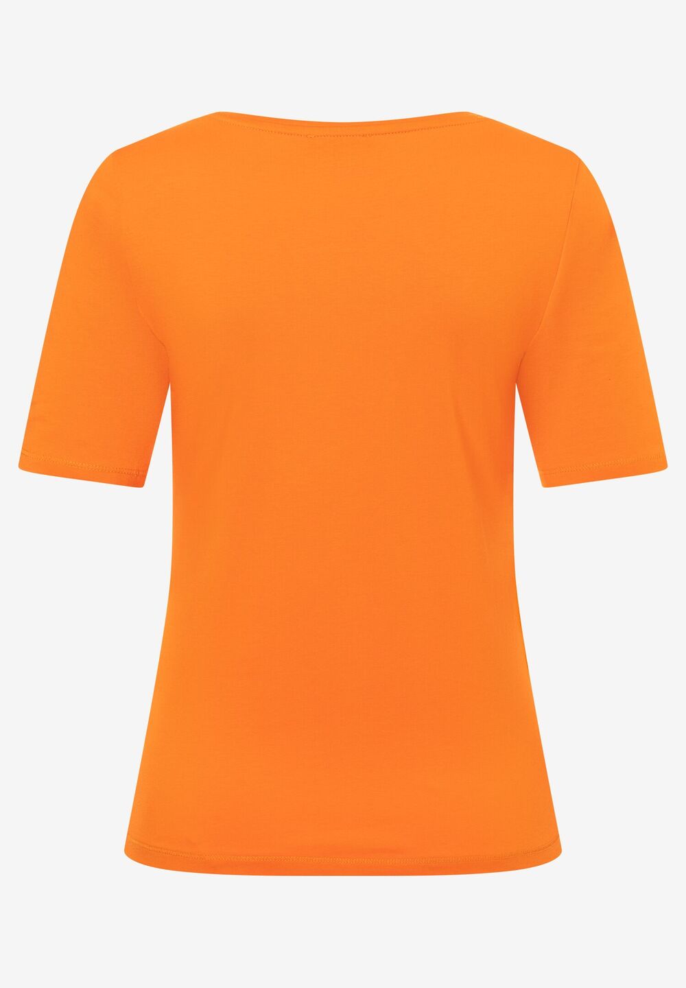 T-Shirt, U-Boot Ausschnitt, fresh orange, Frühjahrs-Kollektion, orangeDetailansicht 2
