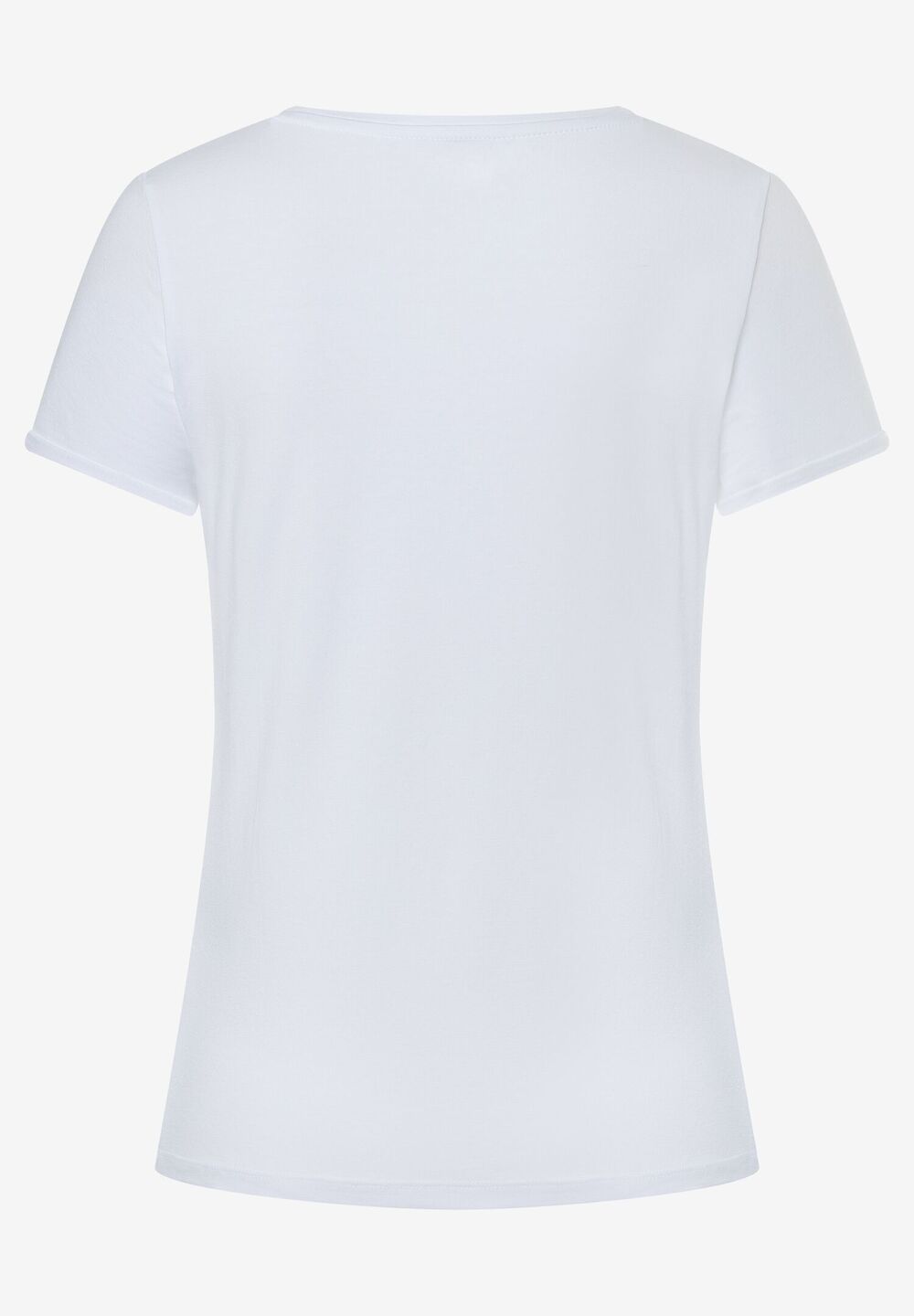 Wording Shirt, weiß, Frühjahrs-Kollektion, weiss Rückansicht