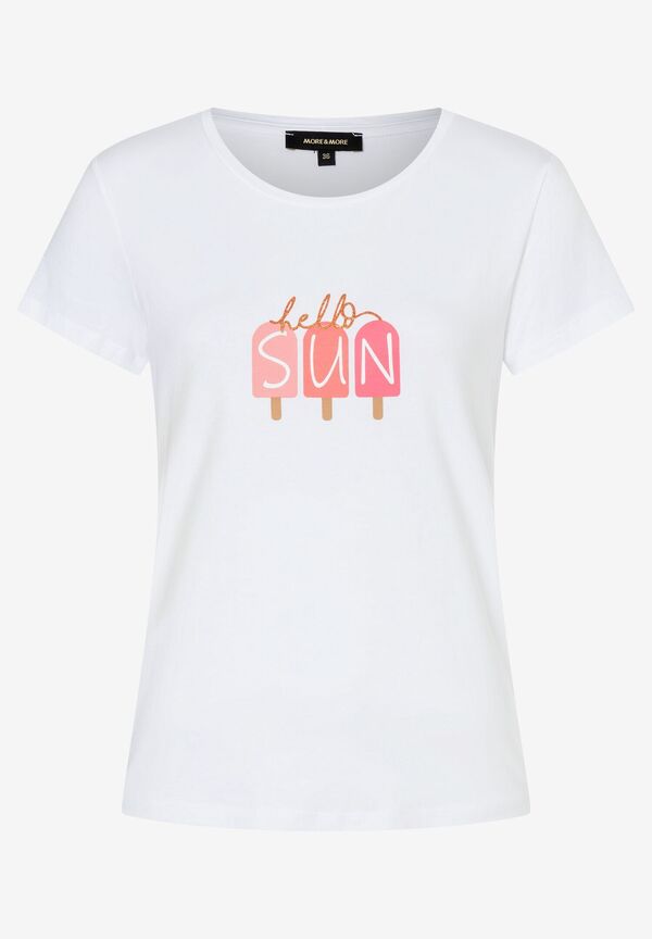 T-Shirt mit Frontprint, Frühjahrs-Kollektion