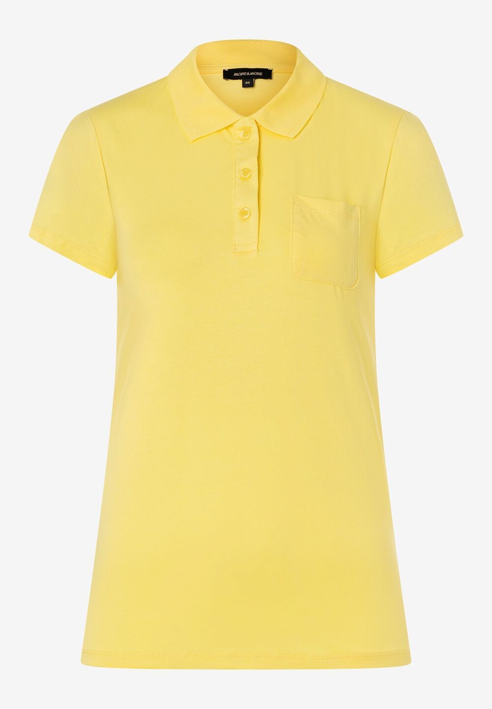 Poloshirt, daisy yellow, Frühjahrs-Kollektion, gelbRückansicht