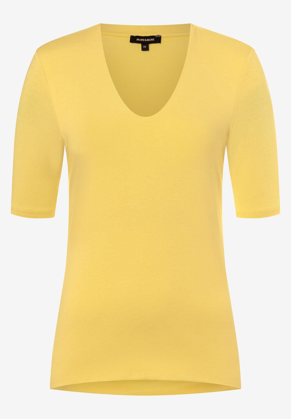 T-Shirt, daisy yellow, Frühjahrs-Kollektion, gelb Frontansicht