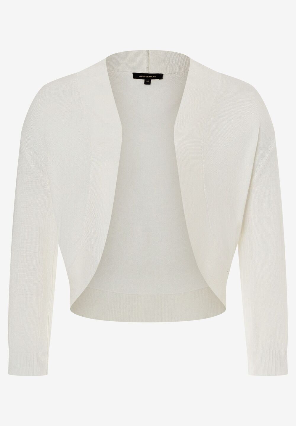 Strick Bolero, ecru, Frühjahrs-Kollektion, ecru Frontansicht