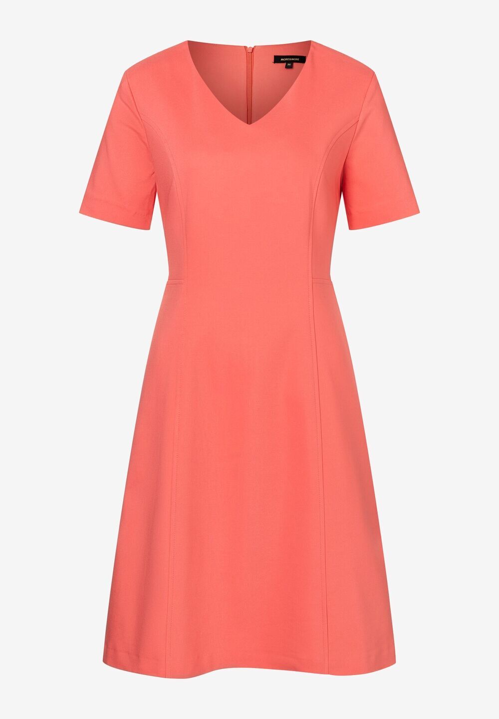 Etuikleid, milky coral, Frühjahrs-Kollektion, apricot Rückansicht
