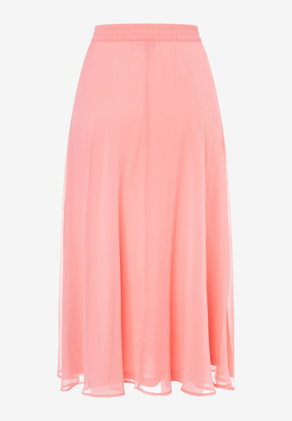 Chiffonrock, fresh peach, Frühjahrs-Kollektion, apricot Detailansicht 2