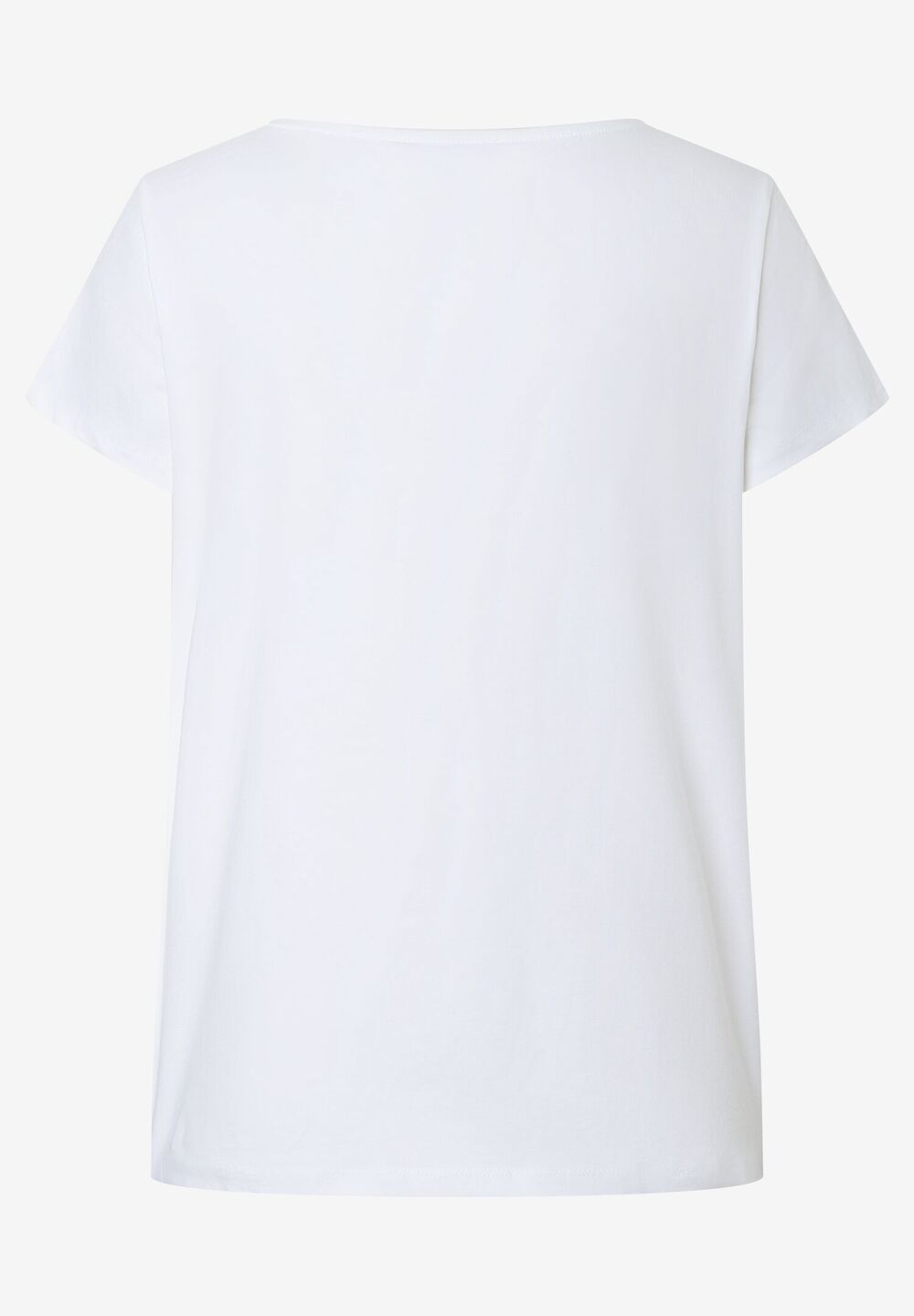 T-Shirt mit Frontprint, ecru, Sommer-Kollektion, ecru