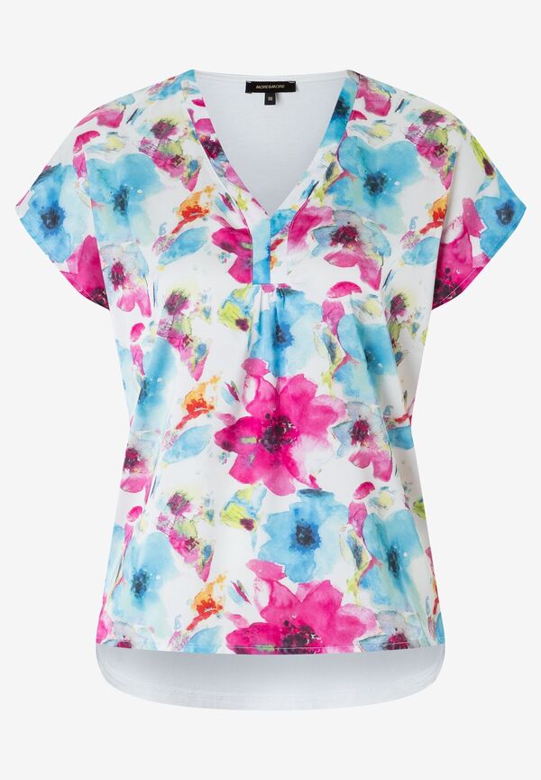 Blusenshirt, Flowerprint, Sommer-Kollektion