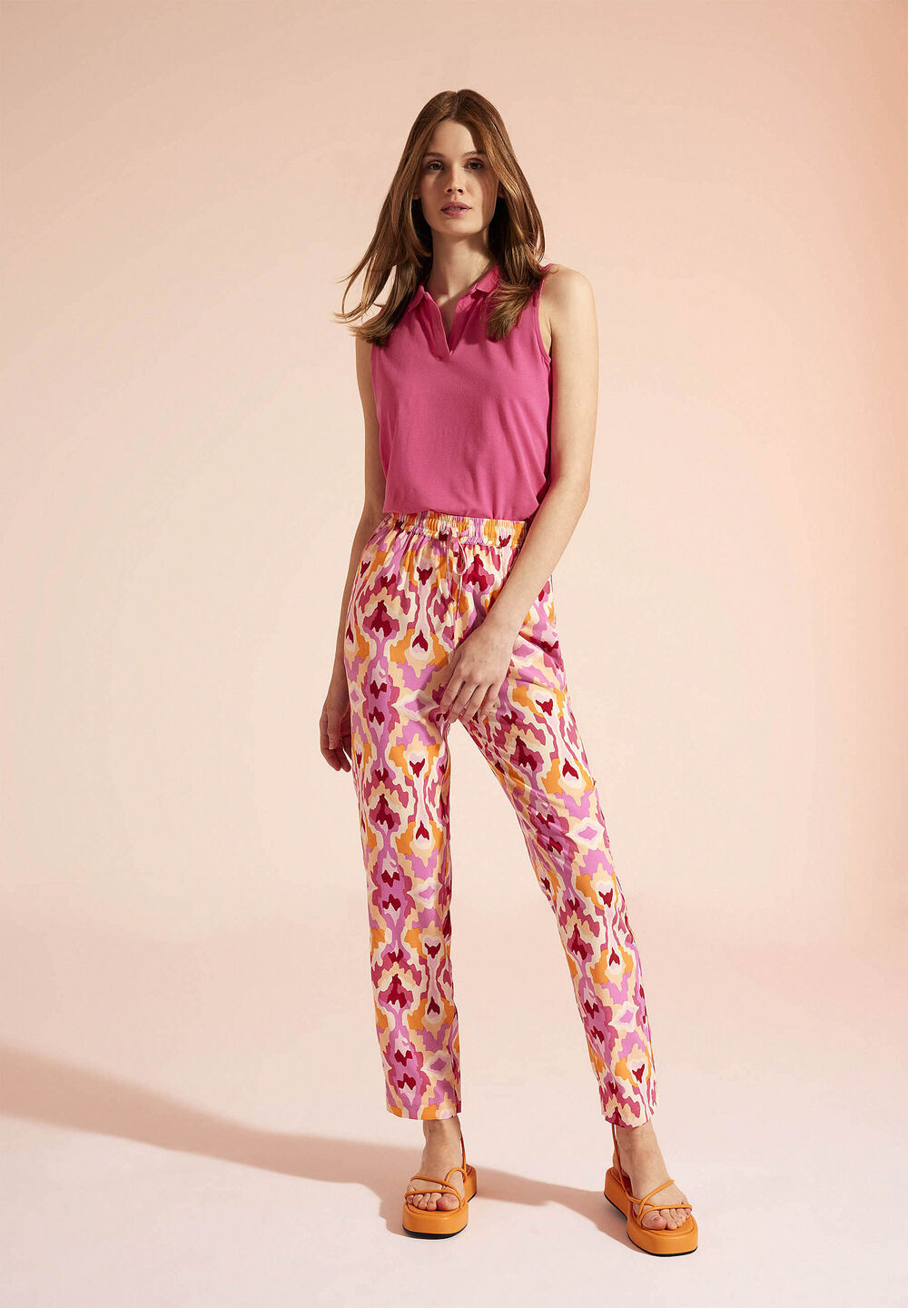 Polo-Shirt, orchid pink, Sommer-Kollektion, pinkRückansicht