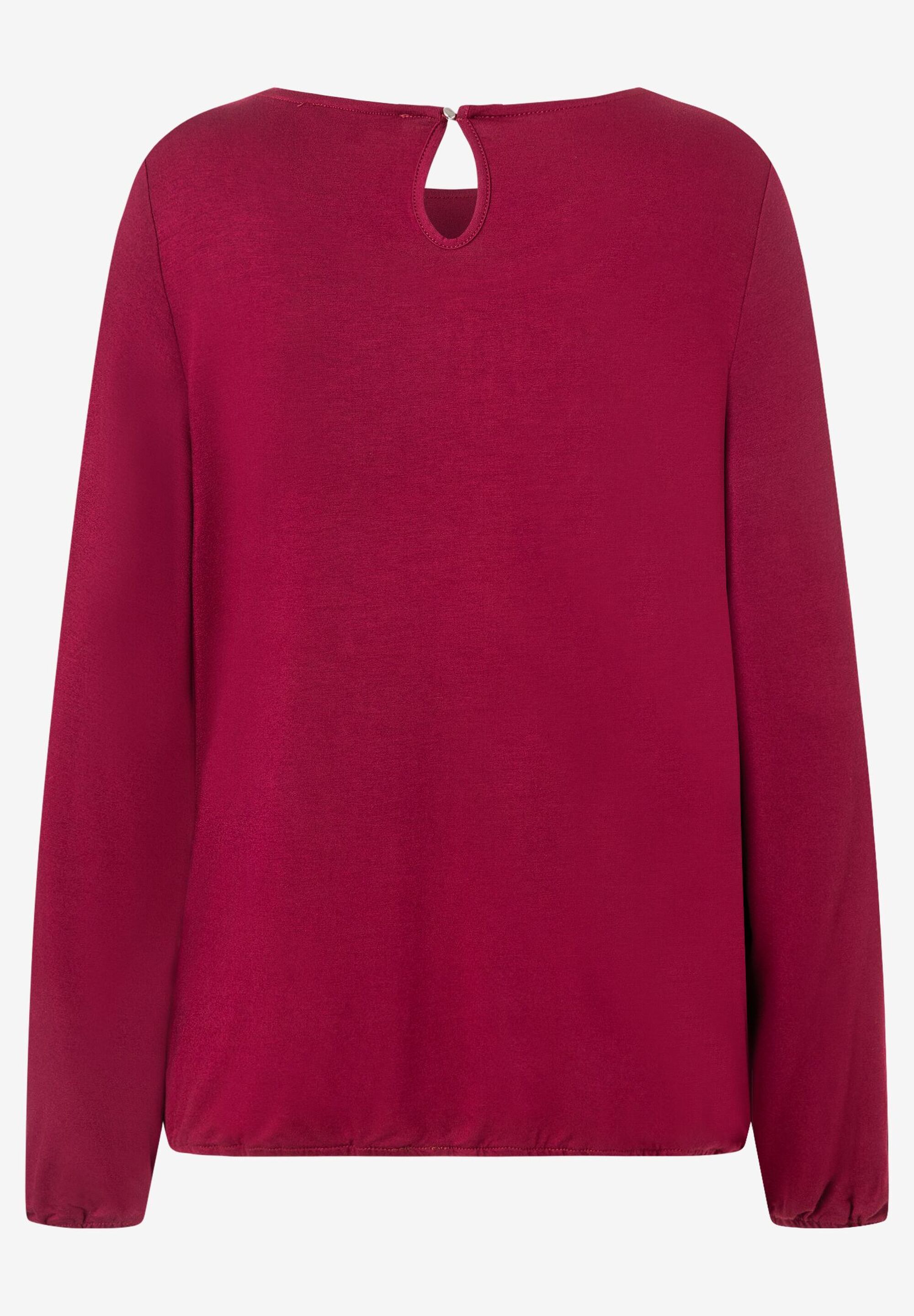 Blusenshirt, burgundy, Herbst-Kollektion | Der offizielle MORE & MORE  Onlineshop