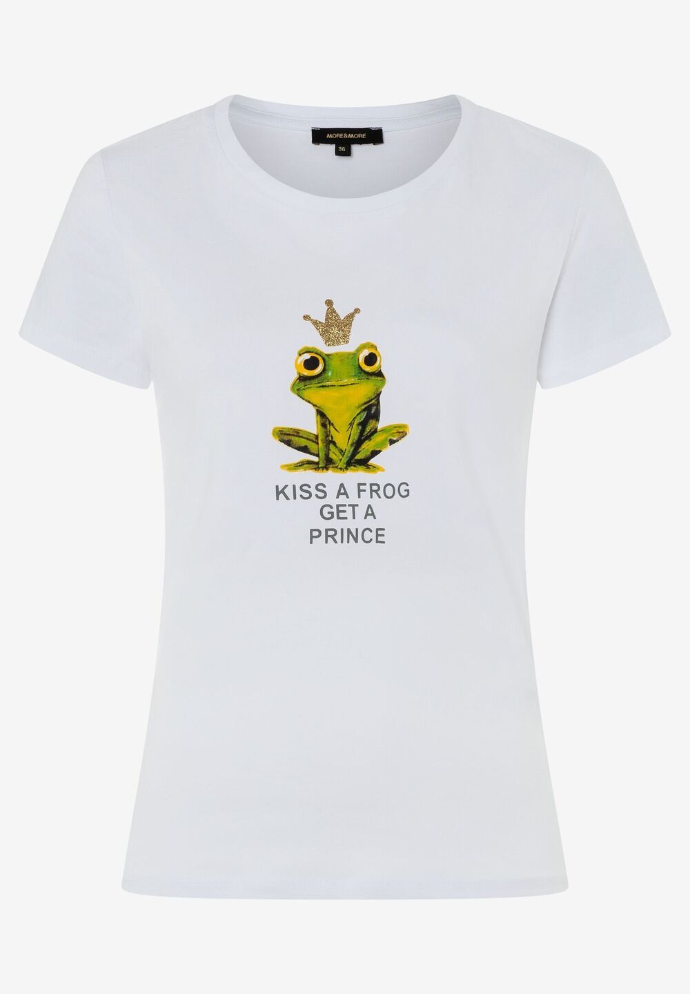 T-Shirt, Frosch, Sommer-Kollektion, weiss Rückansicht