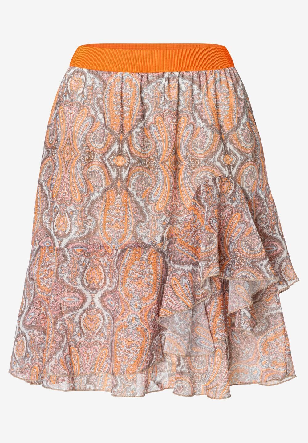Paisleyrock, Sommer-Kollektion, beige Rückansicht