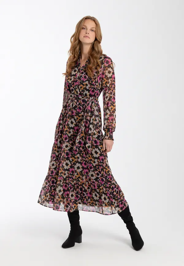 More & More Midikleid, Flowerprint, Herbst-Kollektion