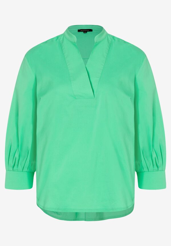 4027819917899 - Baumwoll Stretch Bluse march green Frühjahrs-Kollektion