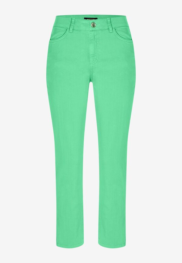 verkürzte Coloured Denim, march green, Frühjahrs-Kollektion