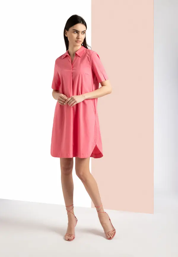 More & More Hemdblusenkleid, sorbet pink, Sommer-Kollektion