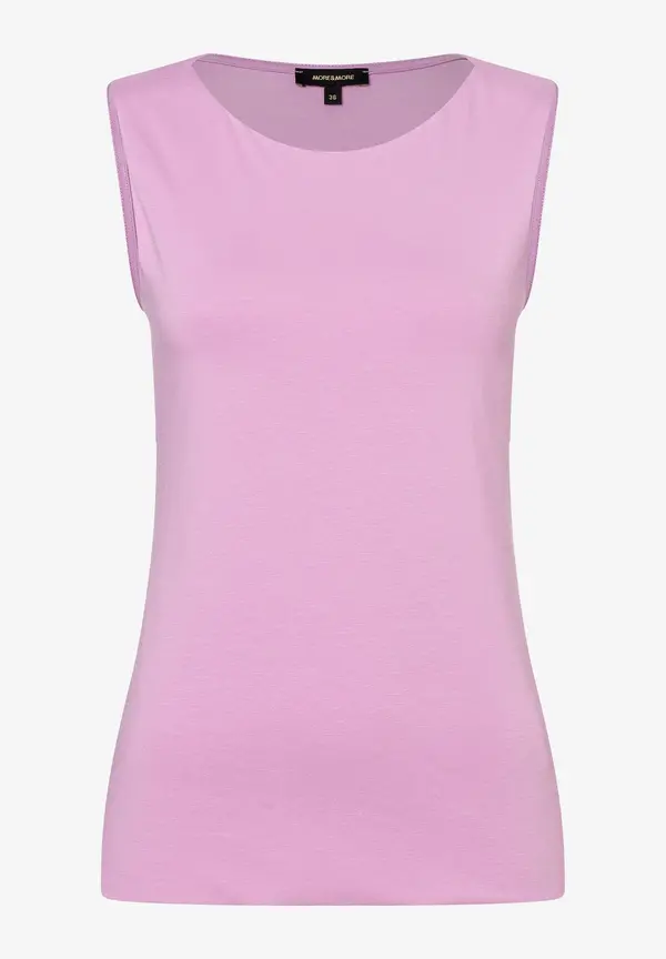 More & More Baumwoll/Stretch Top, summer lavender, Sommer-Kollektion