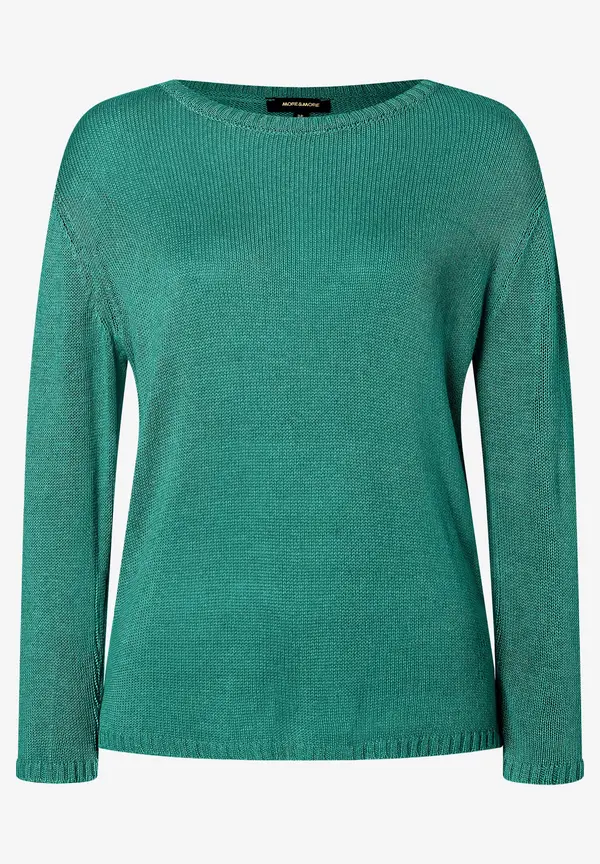 More & More Pullover, summergarden green, Sommer-Kollektion