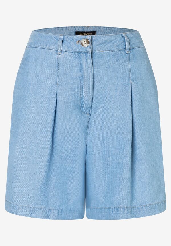 weite Lyocell Shorts, denim blue, Sommer-Kollektion