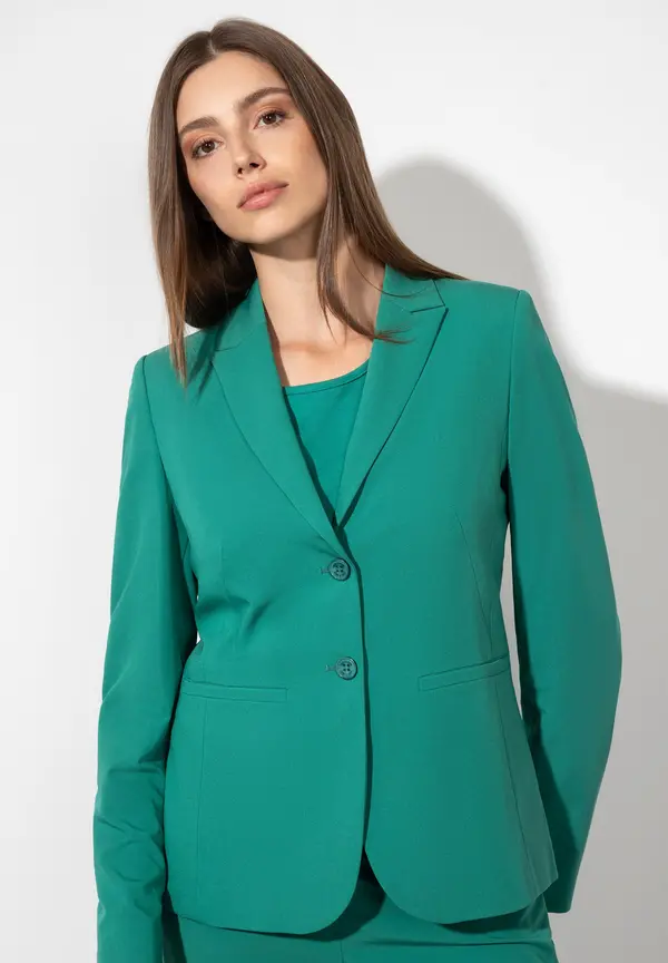 More & More Blazer, summergarden green, Sommer-Kollektion