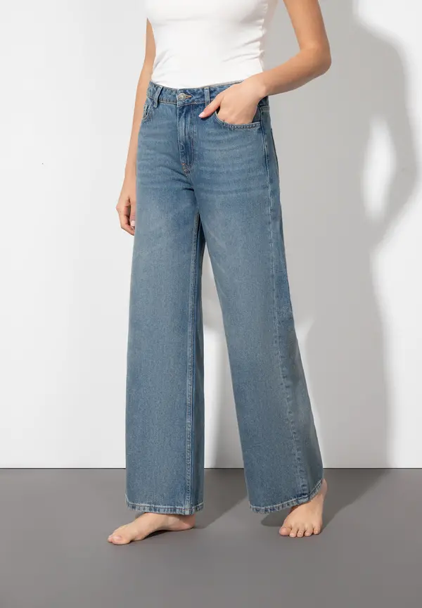 More & More weite High Waist Jeans