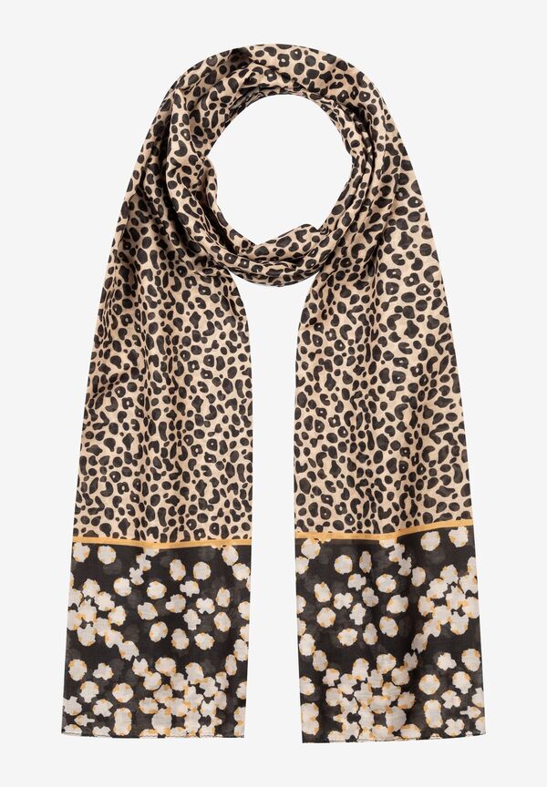 4027819956645 - leichter Schal Dot Pattern Print Herbst-Kollektion