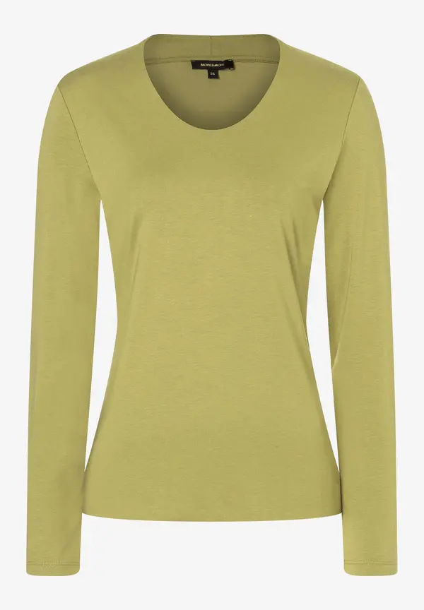 More & More Langarmshirt, soft moss green