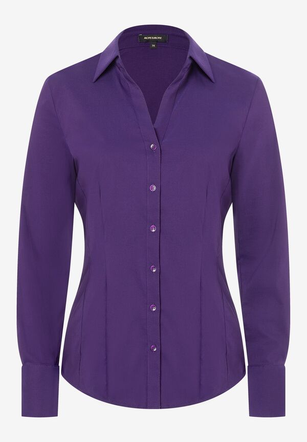 Businessbluse BILLA, pure purple, Herbst-Kollektion