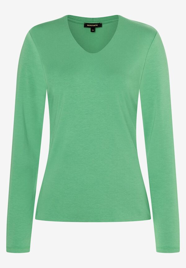 4027819995019 - Langarmshirt soft warm green Frühjahrs-Kollektion