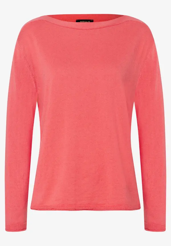 More & More Feinstrick-Pullover mit Kaschmir, milky red, Frühjahrs-Kollektion