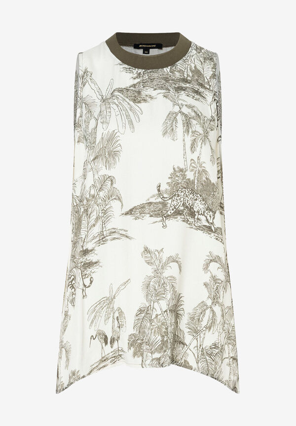 4031664063830 - Blusentop Dschungel-Print Sommer-Kollektion 4031664063830 - Blusentop Dschungel-Print Sommer-Kollektion