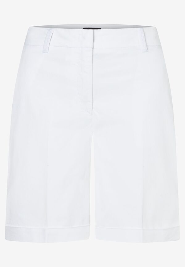 Baumwoll/Stretch Bermuda, weiß, Sommer-Kollektion günstig online kaufen