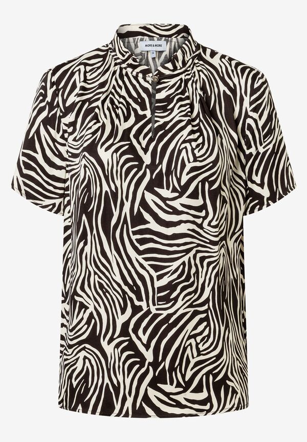 Viskosebluse mit Animalprint günstig online kaufen