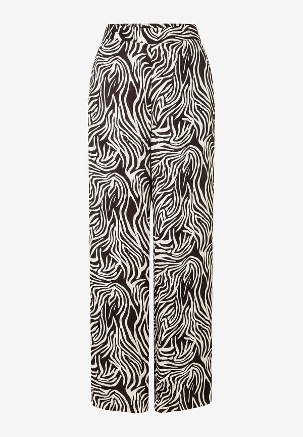 Viskosehose mit Animalprint günstig online kaufen